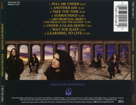 Dream Theater - Images And Words (CD) [1]