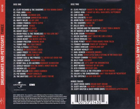 Dreamboats And Petticoats® Three (CD) [1]