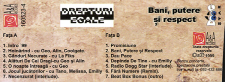 Drepturi Egale – Bani, Putere Și Respect (CASETA) [1]