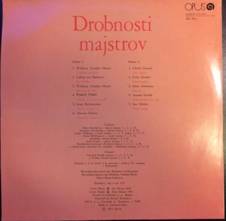 Drobnosti Majstrov (Disc Vinil) [1]