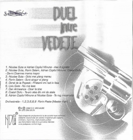 Duel Intre Vedete, (Casetă Audio) [1]