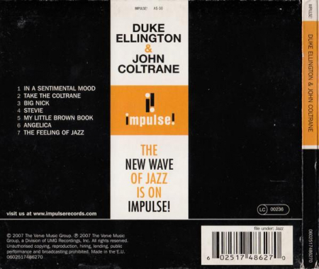 Duke Ellington - Duke Ellington & John Coltrane, (CD) [1]