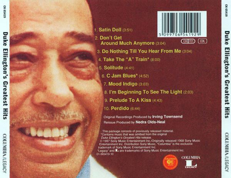 Duke Ellington - Duke Ellington's Greatest Hits (CD) [1]