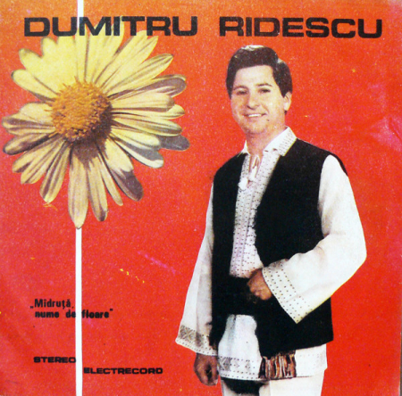 Muzică Populară/Lăutarească - Dumitru Ridescu - Mîndruță, Nume De Floare, (Disc Vinil)