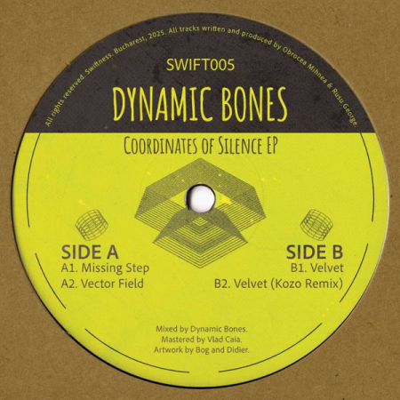 Discuri vinil - Dynamic Bones – Coordinates Of Silence Ep (DISC VINIL)