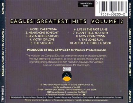 Eagles - Eagles Greatest Hits Volume 2 (CD) [1]