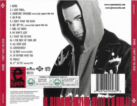 Eamon - I Don't Want You Back (CD) [1]