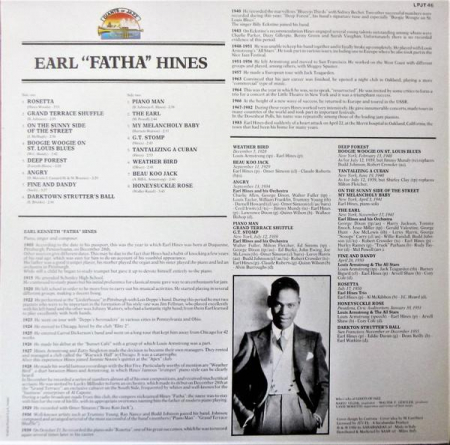Earl Hines - Earl Fatha Hines, (Disc Vinil) [1]