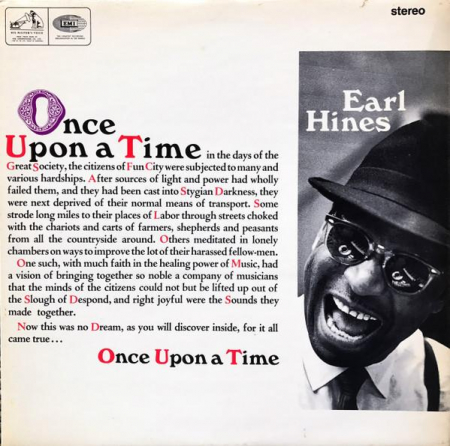 Jazz/Funk/Soul - Earl Hines - Once Upon A Time, (Disc Vinil)