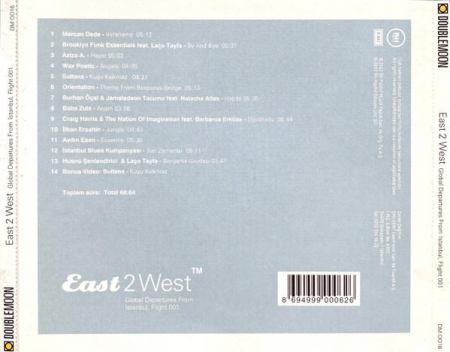 East 2 West: Global Departures From Istanbul, Flight 001, (CD) [1]