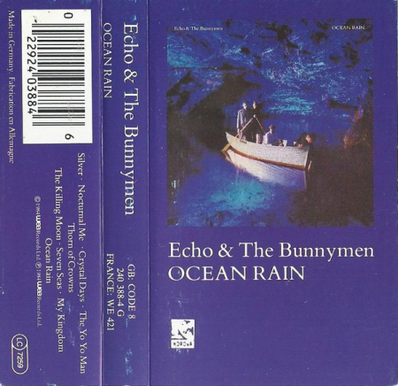 Casete audio - Echo & The Bunnymen – Ocean Rain (Casetă