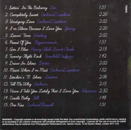Eddie Cochran - Singin' To My Baby [1]