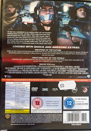 Edge of Tomorrow / Prizonier în timp (DVD) [1]