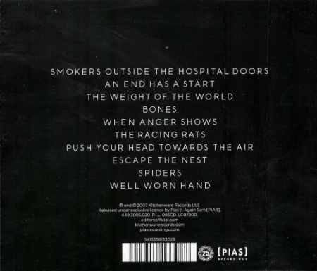 Editors - An End Has A Start, (CD) [1]