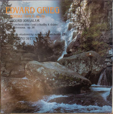 Edvard Grieg - Norwegian Dances. Suite From Music To "Sigurd Jorsalfar" Drama (Disc Vinil) [0]