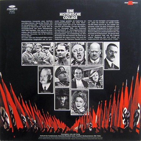Ein Volk, Ein Reich, Ein Führer: Eine Historische Collage 1. Teil 1933–1938 (Disc Vinil) [1]