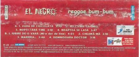 El Negro - Reggae Bum, Bum [1]