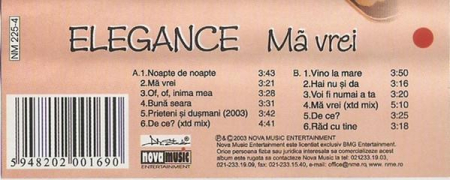 Elegance - Mă Vrei (Ediție Specială) [1]