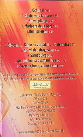 Elegance - Vremea Trece, Vremea Vine, (Casetă Audio) [1]