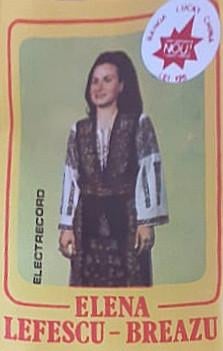 Muzică Populară/Lăutarească - Elena Lefescu-Breazu - Salcîmule De La Drum, (Casetă Audio)