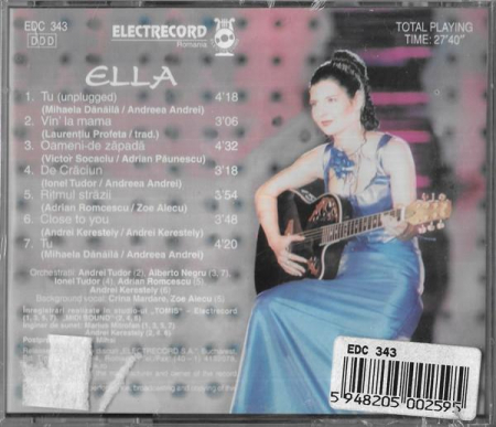 Ella - Ella, (CD) [1]
