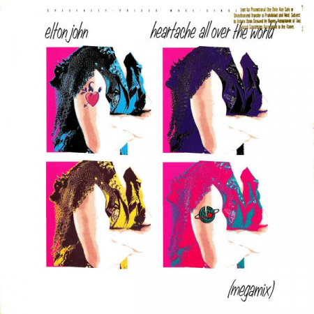 Pop - Elton John - Heartache All Over The World (Megamix), (Disc Vinil)