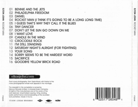 Elton John – Rocket Man - The Definitive Hits (CD) [1]