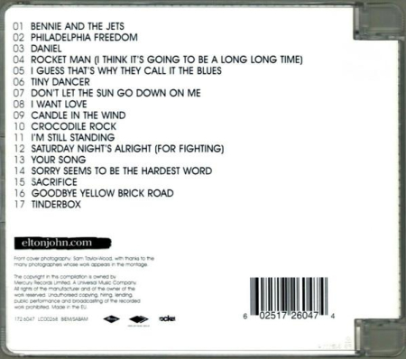 Elton John - Rocket Man - The Definitive Hits (CD) [1]