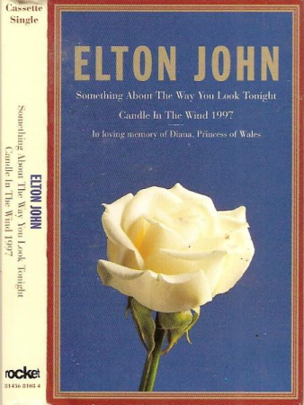 Casete audio - Elton John - Something About The Way You Look Tonight / Candle In The Wind 1997 (Caseta Audio)