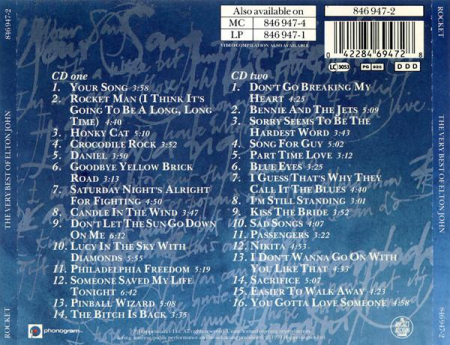 Elton John - The Very Best Of Elton John (CD) [1]