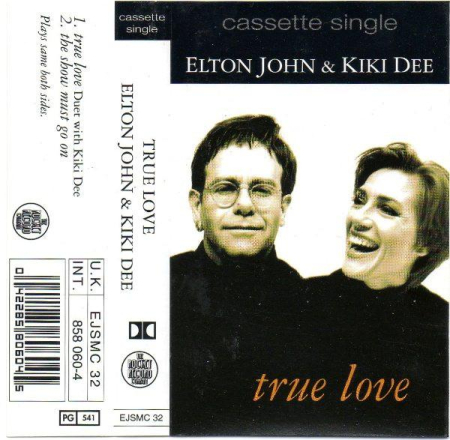 Casete audio - Elton John - True Love (Caseta Audio)