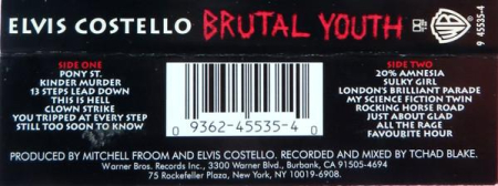 Elvis Costello - Brutal Youth (Caseta Audio) [1]