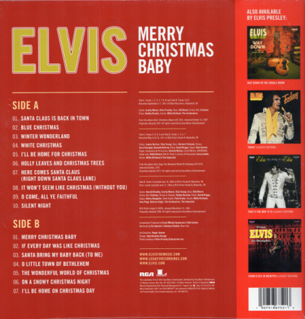 Elvis – Merry Christmas Baby, (Disc Vinil) [1]
