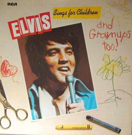Discuri vinil - Elvis Presley - Elvis Sings For Children And Grownups Too !