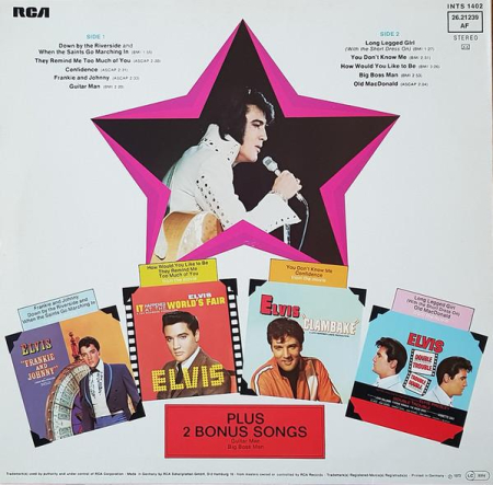 Elvis Presley - Elvis Sings Hits From His Movies - Volume 1 (Disc Vinil) [1]