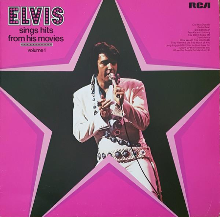 Discuri vinil - Elvis Presley - Elvis Sings Hits From His Movies - Volume 1 (Disc Vinil)