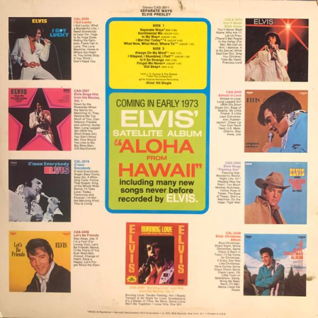 Elvis Presley - Separate Ways (Disc Vinil) [1]