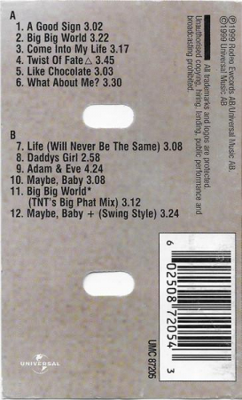 Emilia - Big Big World , (Casetă Audio) [1]