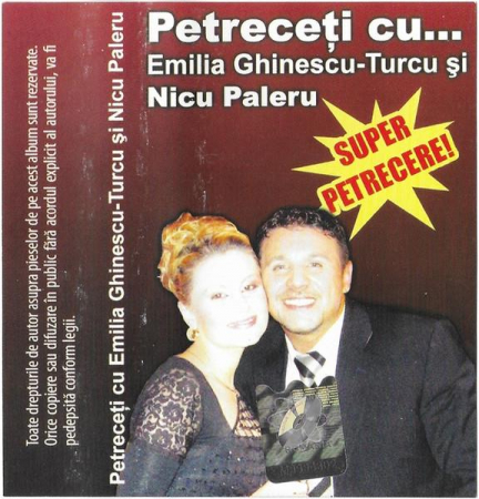 Casete audio - Emilia Ghinescu - Petreceti Cu... , (Casetă Audio)