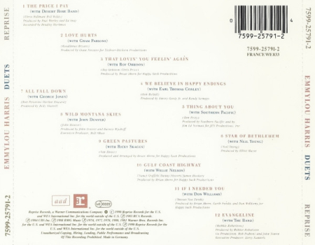 Emmylou Harris - Duets (CD) [1]