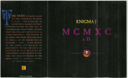 Enigma - MCMXC a.D. (Caseta Audio) [1]