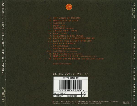 Enigma - MCMXC a.D. "The Limited Edition" [1]