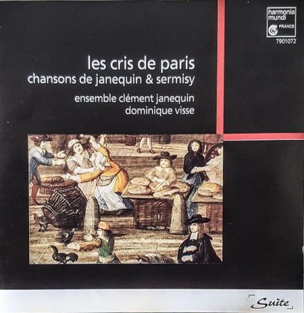 Muzica Clasica - Ensemble Clément Janequin - Les Cris De Paris (Chansons De Janequin & Sermisy) (CD)