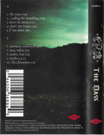 Era - The Mass, (Casetă Audio) [1]