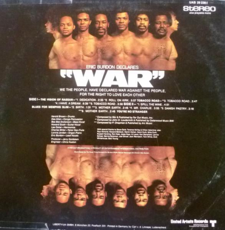 Eric Burdon & War - Eric Burdon Declares "War" [1]