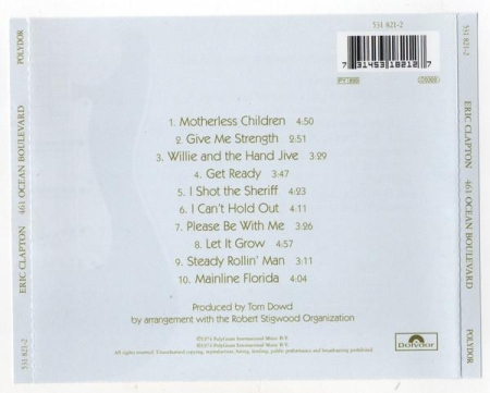 Eric Clapton - 461 Ocean Boulevard (CD) [1]