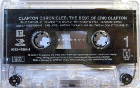 Eric Clapton - Clapton Chronicles (The Best Of Eric Clapton) (Caseta Audio) [1]