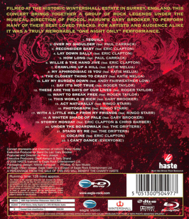 Eric Clapton, Roger Taylor, Mike Rutherford, Gary Brooker – A Concert By The Lake [1]