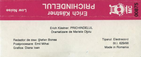 Erich Kästner - Prichindelul (Caseta Audio) [1]