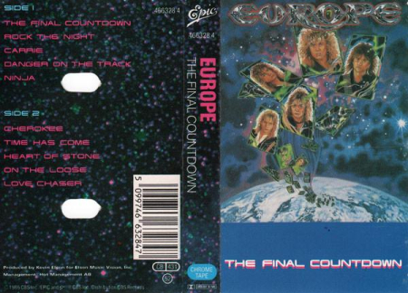Europe - The Final Countdown , (Casetă Audio) [0]